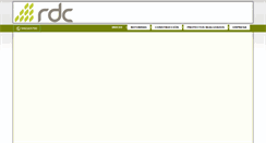 Desktop Screenshot of construccionesrdc.com