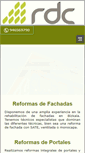 Mobile Screenshot of construccionesrdc.com